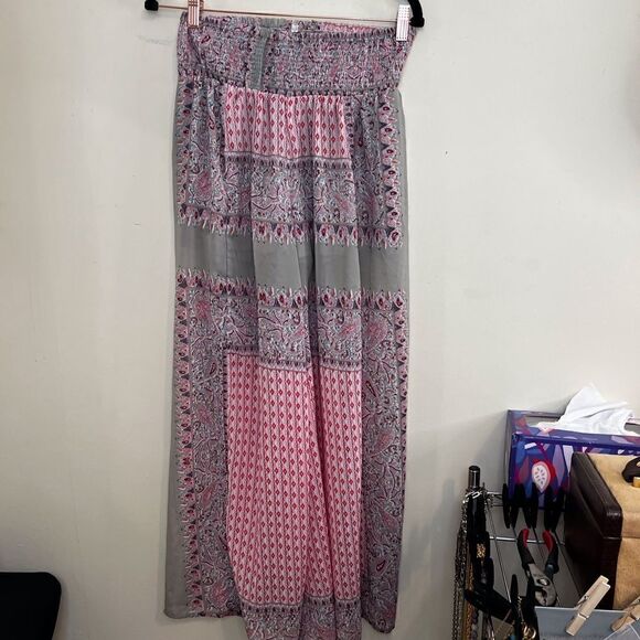 Bohemian vibes wide leg pant. Fully lined. Size S - Picture 2 of 3